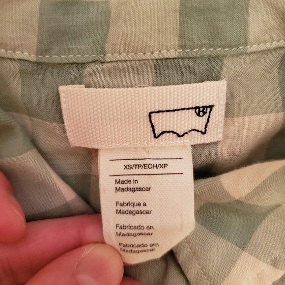 Levis Gingham Summer Weight *SOLD EBAY* - Picture 6 of 6
